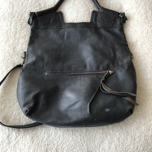 Steel gray Foley & Corinna crossbody